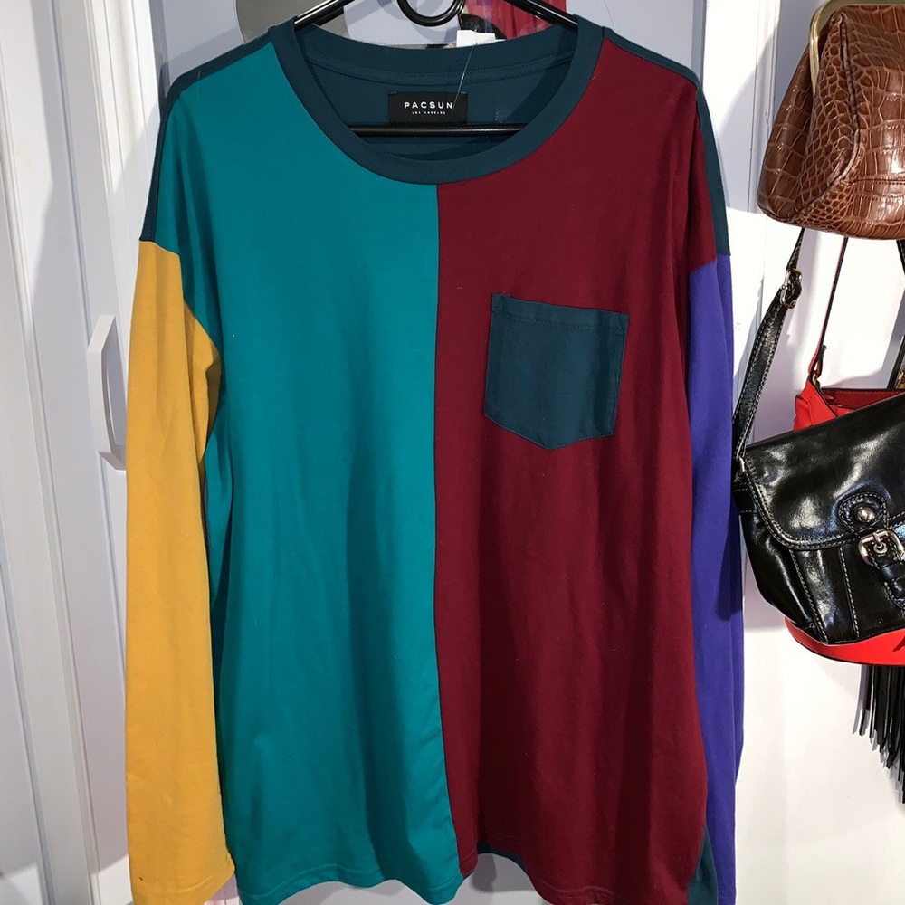 Vintage multicolor long sleeve